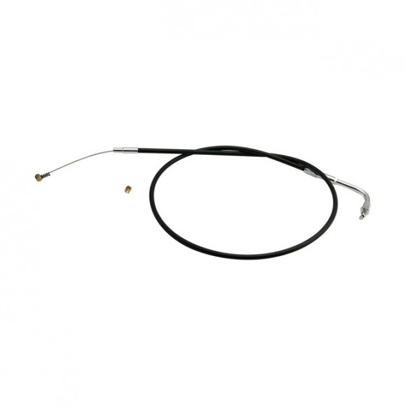 S&S THROTTLE CABLE, 48" PULL S&S E/G carburetor with 96-20 style threaded throttle housing (excl. e-throttle & cruise control m