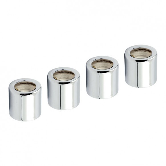 mcs - Cache ressorts de cache tiges de culbuteur - Harley-Davidson à partir de 1936 - Chrome - MCS