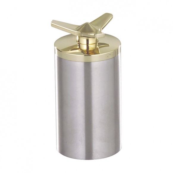 kustom tech - Bouchon de reservoir d'essence Spinner à souder - Ventilé - Laiton - KUSTOM TECH