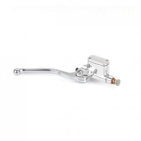 K-Tech/Grimeca 14 mm brake master cylinder polished 1" (25.4mm) handlebars