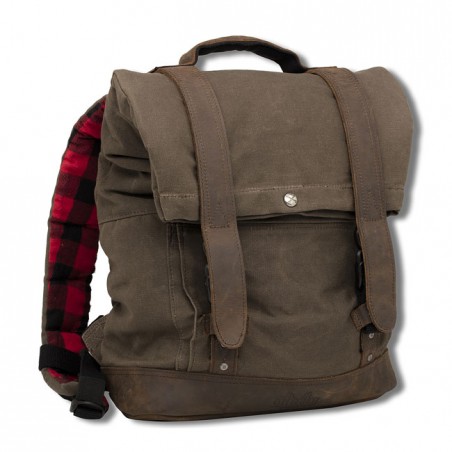 BURLY VOYAGER BACK PACK dark oak