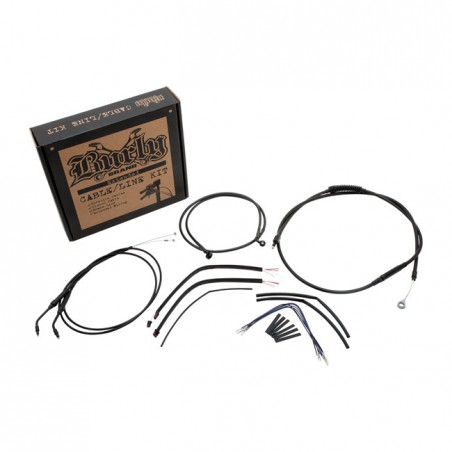 Burly Apehanger Cable/Line Kit 04-06 XL (NU)
