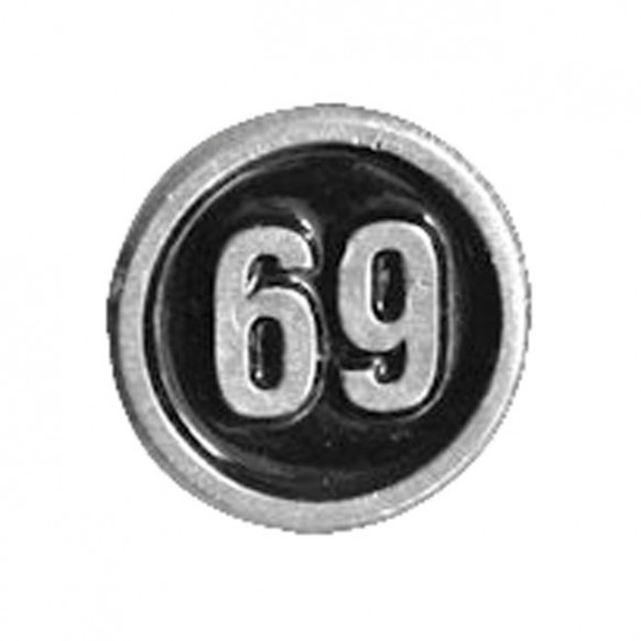 mcs - Pins -  69 biker - Pack de 3 - MCS