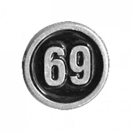 mcs - Pins -  69 biker - Pack de 3 - MCS