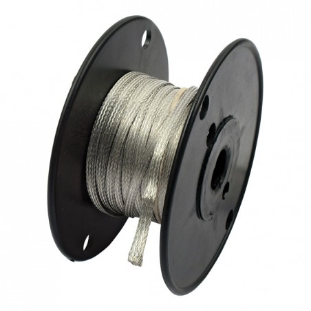 custom dynamics - 3/16" Stainless Wire Loom - 100Ft - (30.48M) - CUSTOM DYNAMICS