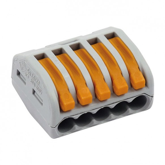 custom dynamics - Cage Clamp Connector - 5-Position - CUSTOM DYNAMICS