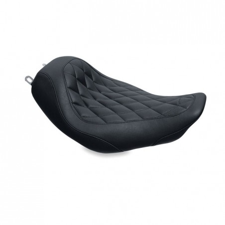 mustang - Selle solo Tripper Diamond - Harley-Davidson Road Kind & Street Glide de 1997 à 2007 - Noir - MUSTANG