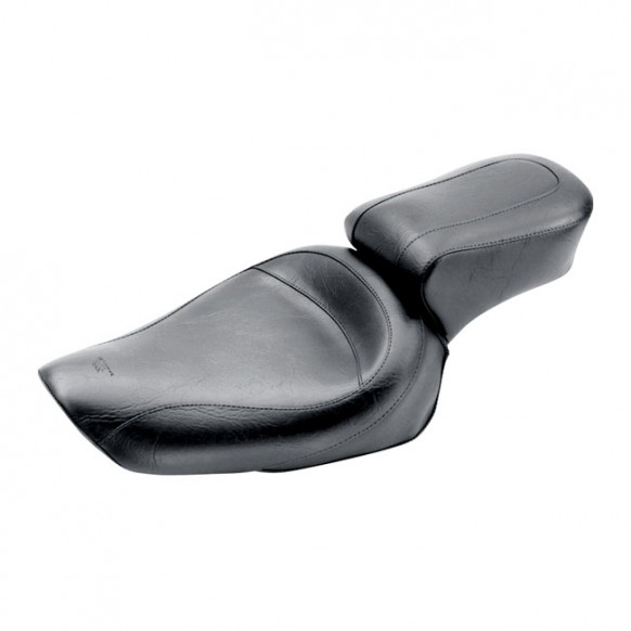 mustang - Selle bi-place Standard Touring - Harley-Davidson Dyna de 1996 à 2003 - Noir - MUSTANG
