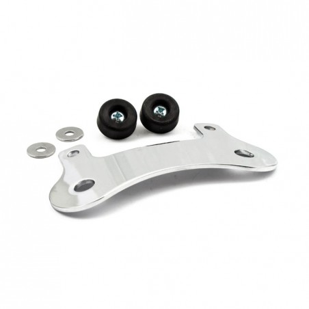 Mustang seat mount bracket kit. Chrome 00-17 Softail with up to 150mm rear tire (NU)
