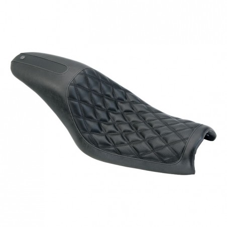 Roland Sands Design, 2-up Boss seat. Black 06-17 Dyna (NU)