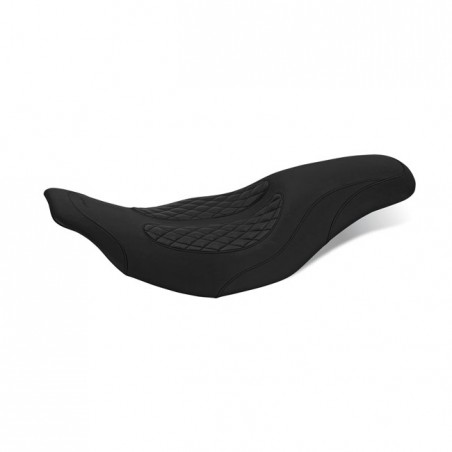 Mustang, Fastback 2-up seat by Perewitz 97-07 FLHT TOURING (NU) (EXCL. FLHR)