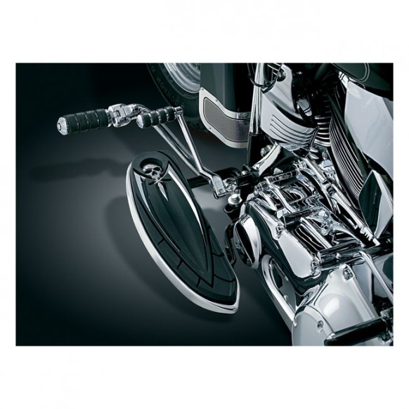 KURYAKYN ZOMBIE FLOORBOARD COVERS 86-17 FL Softail 12-16 Dyna FLD Switchback 83-20 FLT/Touring, Trikes