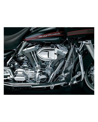 Kuryakyn, Touring starter cover. Chrome 07-16 Touring (excl. CVO models) 09-16 Trikes (NU)