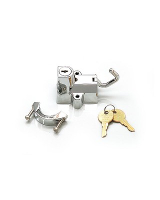Kuryakyn helmet lock chrome