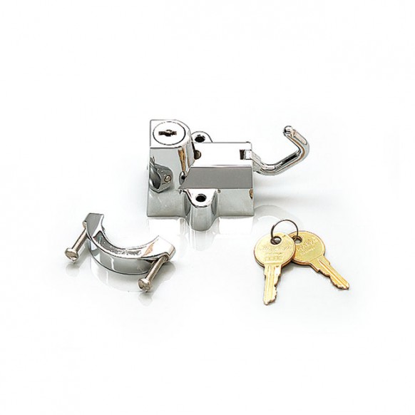 Kuryakyn helmet lock chrome