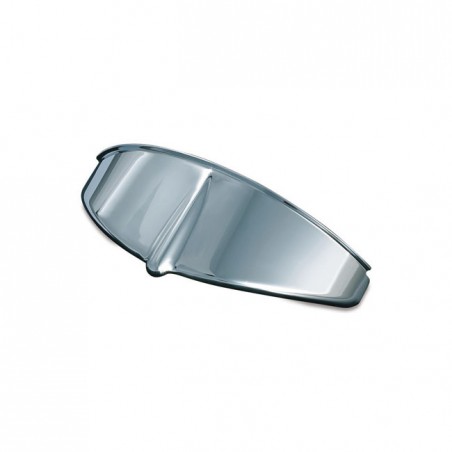 Kuryakyn 7" headlamp visor chrome All H-D with 7" headlamps (excl. 14-20 Electra Glides, Street Glides & Trikes)