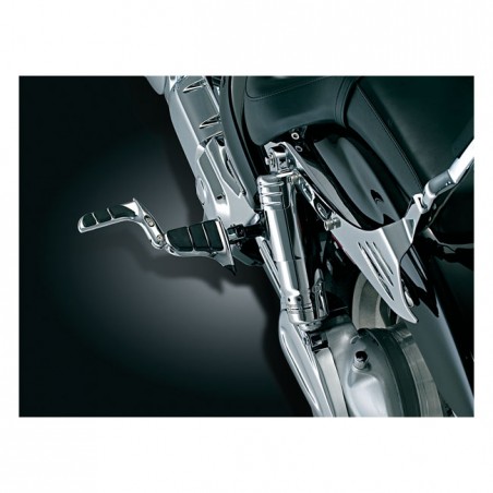 KURYAKYN CRUISE PEGS, SWITCHWING OEM stock footpeg mount location (excl. rider position 15-20 XG Street)