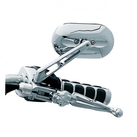 KURYAKYN MAGNUM MIRROR SET, SMALL HEAD 65-17 H-D (excl. 04-17 XL models)