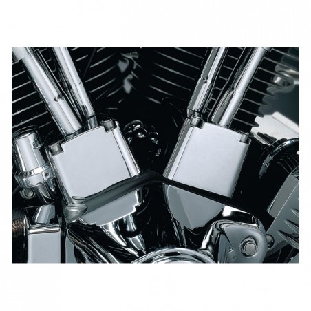 Kuryakyn, tappet block covers. Chrome 84-99 Evo B.T.(NU)