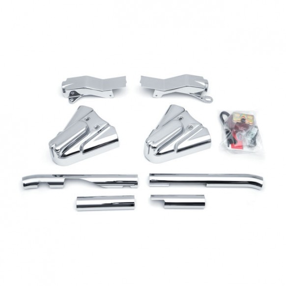 KURYAKYN PHANTOM & SWINGARM COVER KIT CHROME 86-99 SOFTAIL(NU)