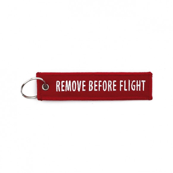 mcs - Key ring remove before flight red - MCS