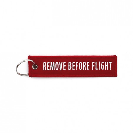 mcs - Key ring remove before flight red - MCS