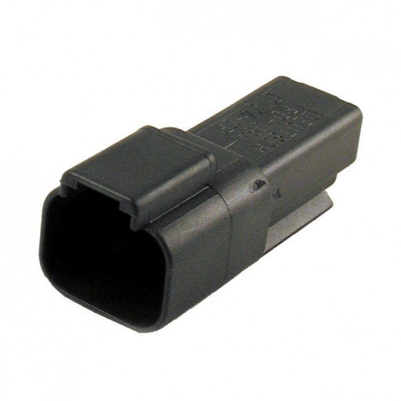 NAMZ, Deutsch connectors. Black, receptable, 2-pins Universal