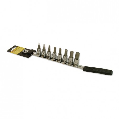 Cruztools, hex socket bit set. 3/8" drive
