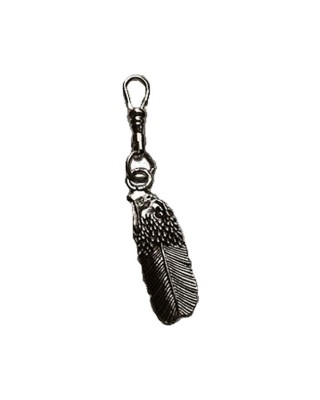 mcs - Eagle head feather zipper pull - MCS