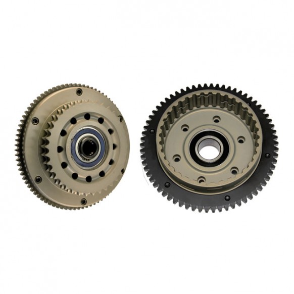 evolution industries - Cloche d'embrayage avec couronne de démarreur Easy Start - 36 Dents - Harley-Davidson Big Twin de 1990 