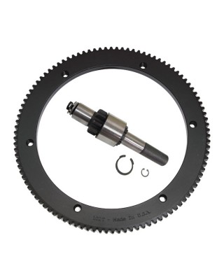 evolution industries - Kit de conversion de couronne de démarreur - 84 Dents - Harley-Davidson Big Twin de 1994 à 1997 - EVOL