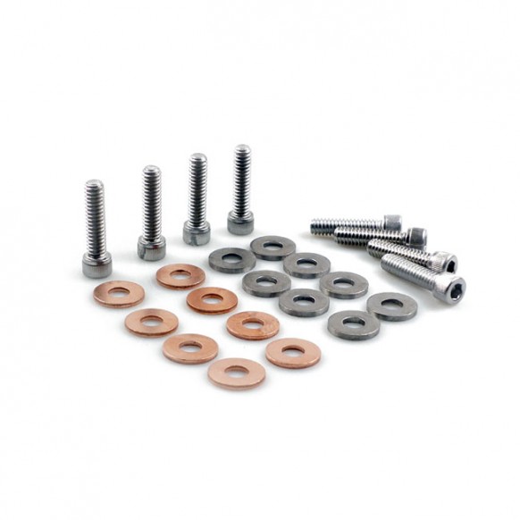 gardner-wescott - Kit visserie pour cache culbuteur big twin evo et sportster inox - GARDNER-WESTCOTT