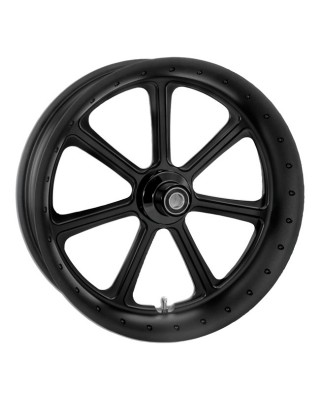 rsd - Roue avant Diesel - 3.5" x 18" - Harley-Davidson Touring à partir de 2008 avec ABS - Double disque - Black Ops - RSD