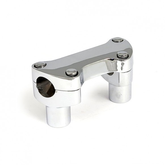 mcs - Risers de 2" avec pontet - Sans filetage - Chrome - MCS
