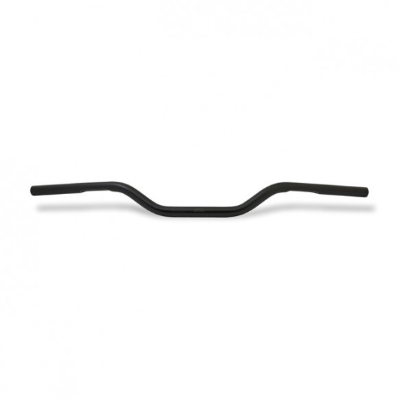 fehling - Guidon Custom Bar - 3.5" de hauteur - 1" de diamètre - Harley-Davidson à partir de 1982 - Noir - FEHLING CRC