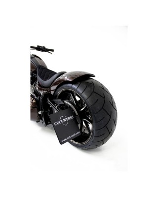 cult werk - Support de plaque d'immatriculation latérale - 180 x 200 mm (Allemagne) - Harley-Davidson Softail Breakout de 2013