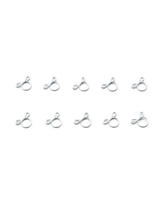 mcs - Clips de serrage - Universel pour durite de 9 mm de diamètre extérieur - MCS