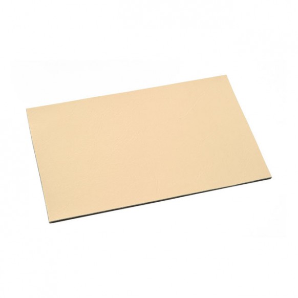 mcs - Patch de réparation de selle auto-adhésif - 110 x 170 mm - Universel - Beige - MCS