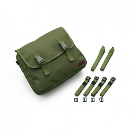 mcs - Sacoche latérale Canvas - 10L - Vert - MCS