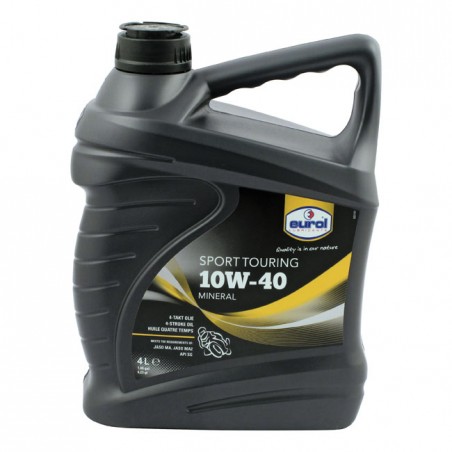 eurol - Huile moteur minérale - 10W40 - SG JASO-MA - 4L - EUROL