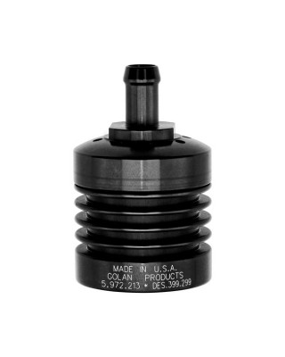 Golan transmission breather/oil collector, black Universal