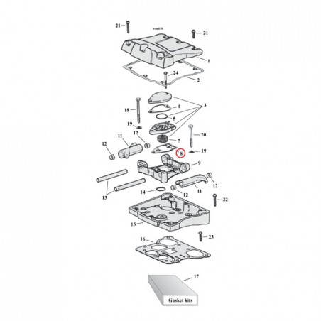 COMETIC GASKETS, BREATHER BAFFLE 99-10 TC/B(NU)