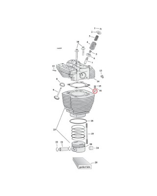 cometic - Joints pour culasse - COMETIC