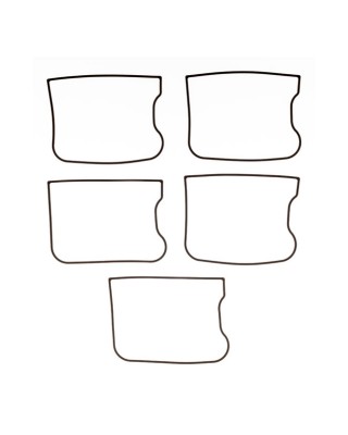 COMETIC GASKETS, UPPER ROCKER CVR.RUBBER 84-91 B.T.(NU)