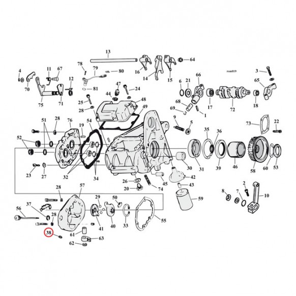 COMETIC O-RING, CLUTCH CABLE 87-20 Softail 91-17(NU)Dyna 87-13(NU)FLT/Touring 14-16(NU)FLHR/C 88-20 XL 08-12(NU)XR1200. Models 