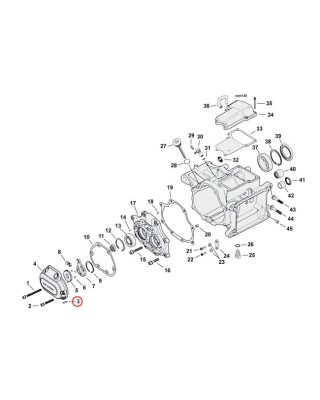 COMETIC O-RING, CLUTCH CABLE 87-20 Softail 91-17(NU)Dyna 87-13(NU)FLT/Touring 14-16(NU)FLHR/C 88-20 XL 08-12(NU)XR1200. Models 