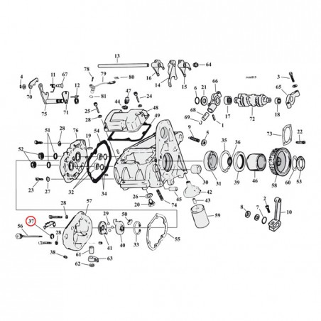 COMETIC WASHER, TRANSM. FILL PLUG 80-86 5-SP B.T.(NU)