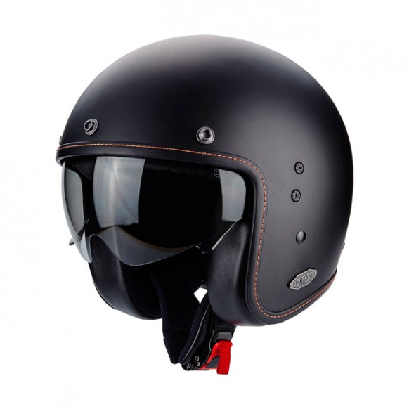 Scorpion Belfast jet helmet solid matte black