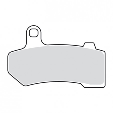sbs - Plaquettes de frein avant - Harley-Davidson Touring à partir de 2008 & V-Rod de 2006 à 2017 - Métal fritté - SBS