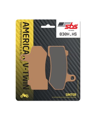 sbs - Plaquettes de frein avant - Harley-Davidson Touring à partir de 2008 & V-Rod de 2006 à 2017 - Métal fritté - SBS